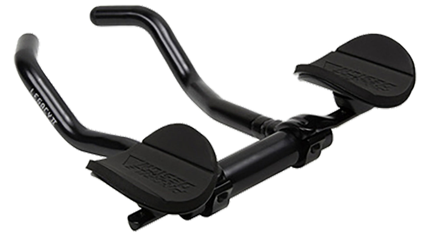 Schuin perspectief van het Profile Design Legacy II opzetstuur met verstelbare armsteunen.