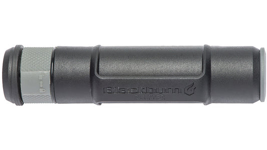 De complete Blackburn Plugger tubeless reparatieset, gemonteerd en klaar voor gebruik.