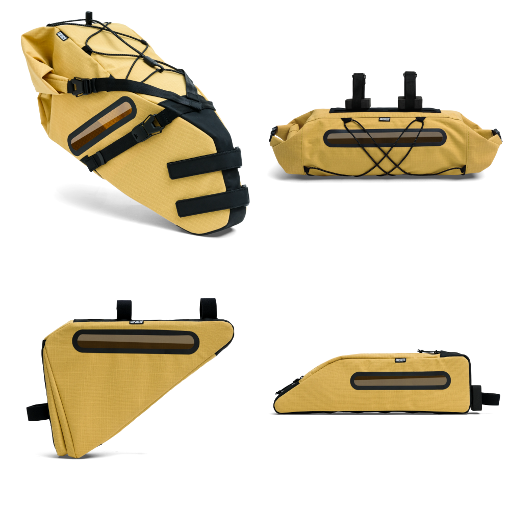 Capsuled PEEK Set - 26,5L Ocre - ultracyclist