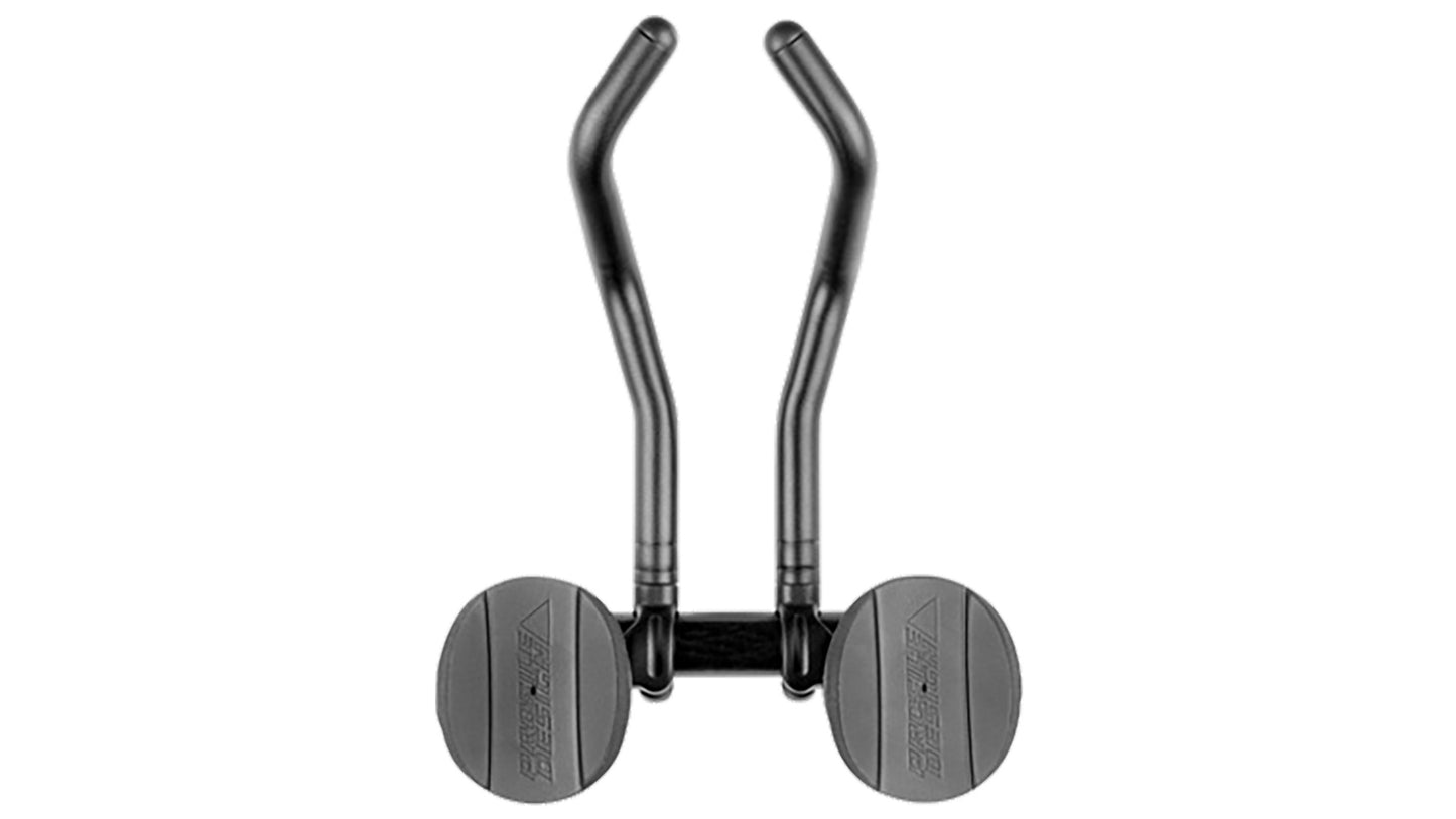 Bovenaanzicht van het Profile Design Legacy II opzetstuur toont de breedte en vorm van de extensions.