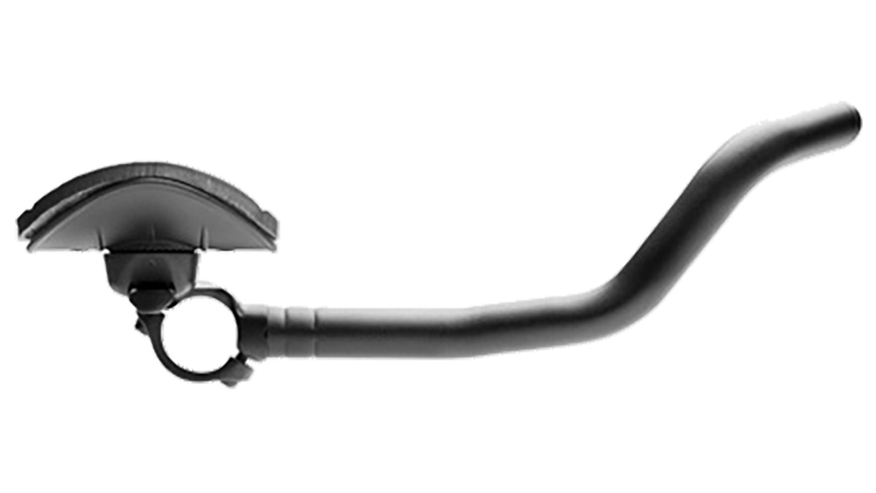 Zijaanzicht van een enkele Profile Design Legacy II extension met de 31.8mm stuurklem.